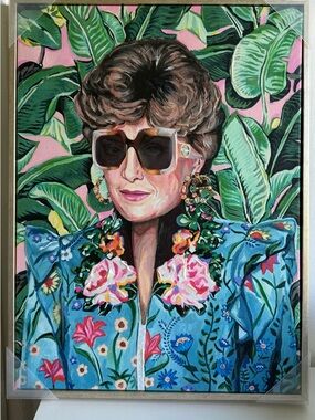 Golden Girls Blanche Limited Edition Wall Art